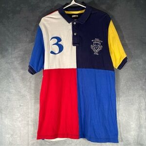 Joules Polo Shirt Embroidered Watergate Horse Equestrian Classic Mens Large